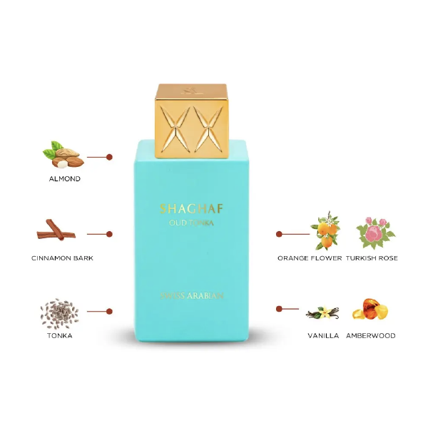 Swiss Arabian Shaghaf Oud Tonka U EDP 2.5oz