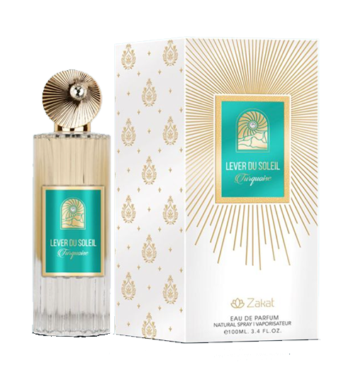 Zakat Lever Du Soleil Turquoise U EDP 3.4oz