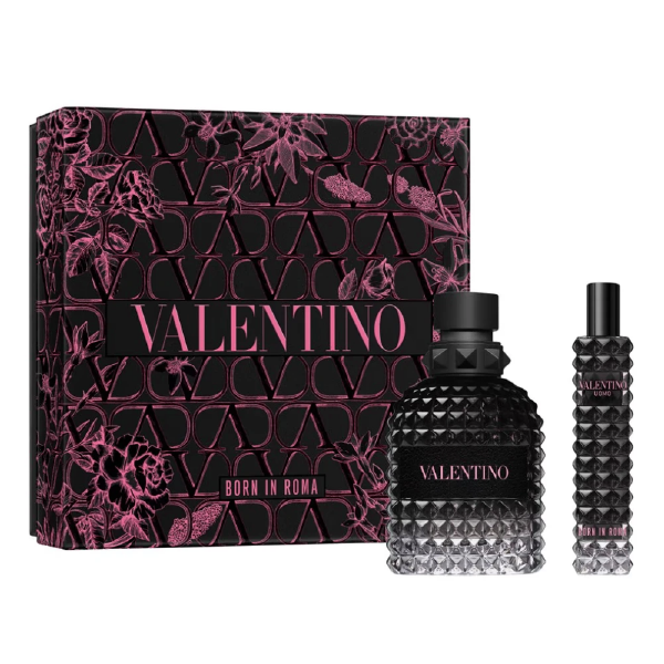 Valentino Uomo Born In Roma Gift Set 2 Pcs EDT For Men