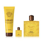 Versace Eros Energy Gift Set 3 Pcs 3.4 oz EDP, Shower Gel, Mini Spray For Men