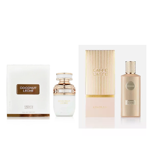 Sweet Comfort Duo – Coconut Leche & Caffe Latte Fragrance Set