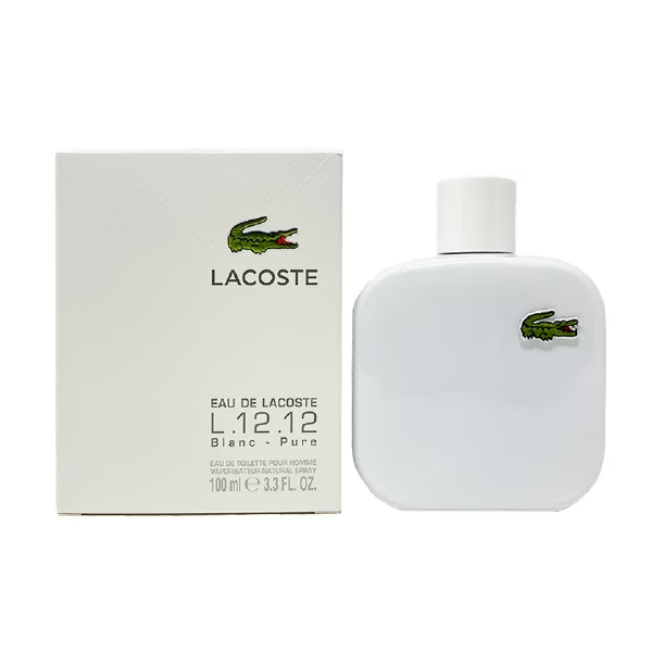 Lacoste L.12.12 Blanc M EDT 3.4 oz