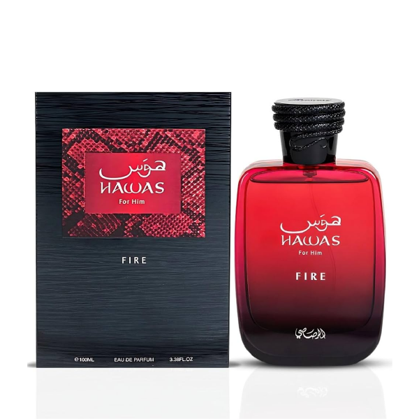 Rasasi Hawas Fire M EDP 3.4 oz