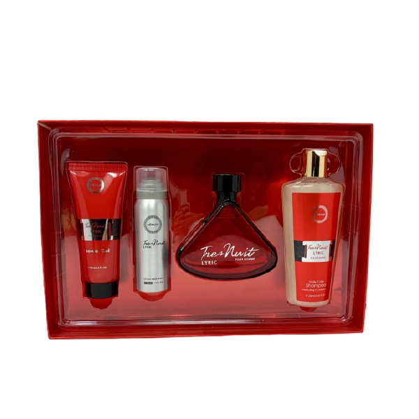 Armaf Tres nuit Lyric SET 4 PIEZAS M EDP 3.4 oz