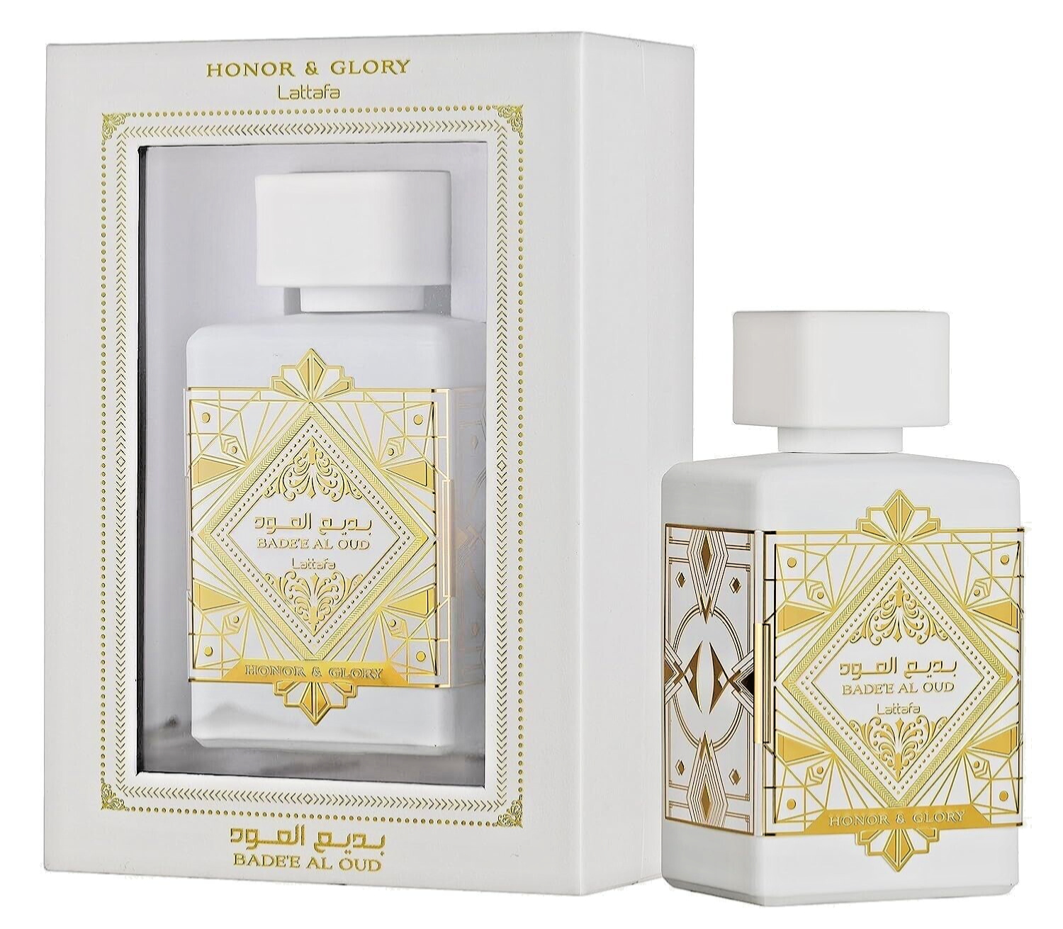 Lattafa Badee Al Oud Honor y Gloria U EDP 3.4 oz