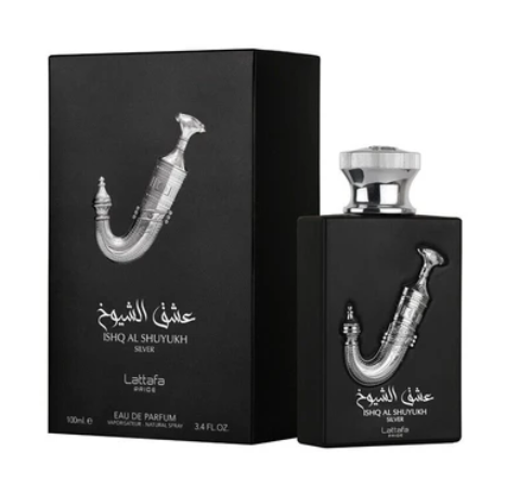 Lattafa Ishq Al Shuyukh Silver Men EDP 3.4oz – Oasis Perfumes USA