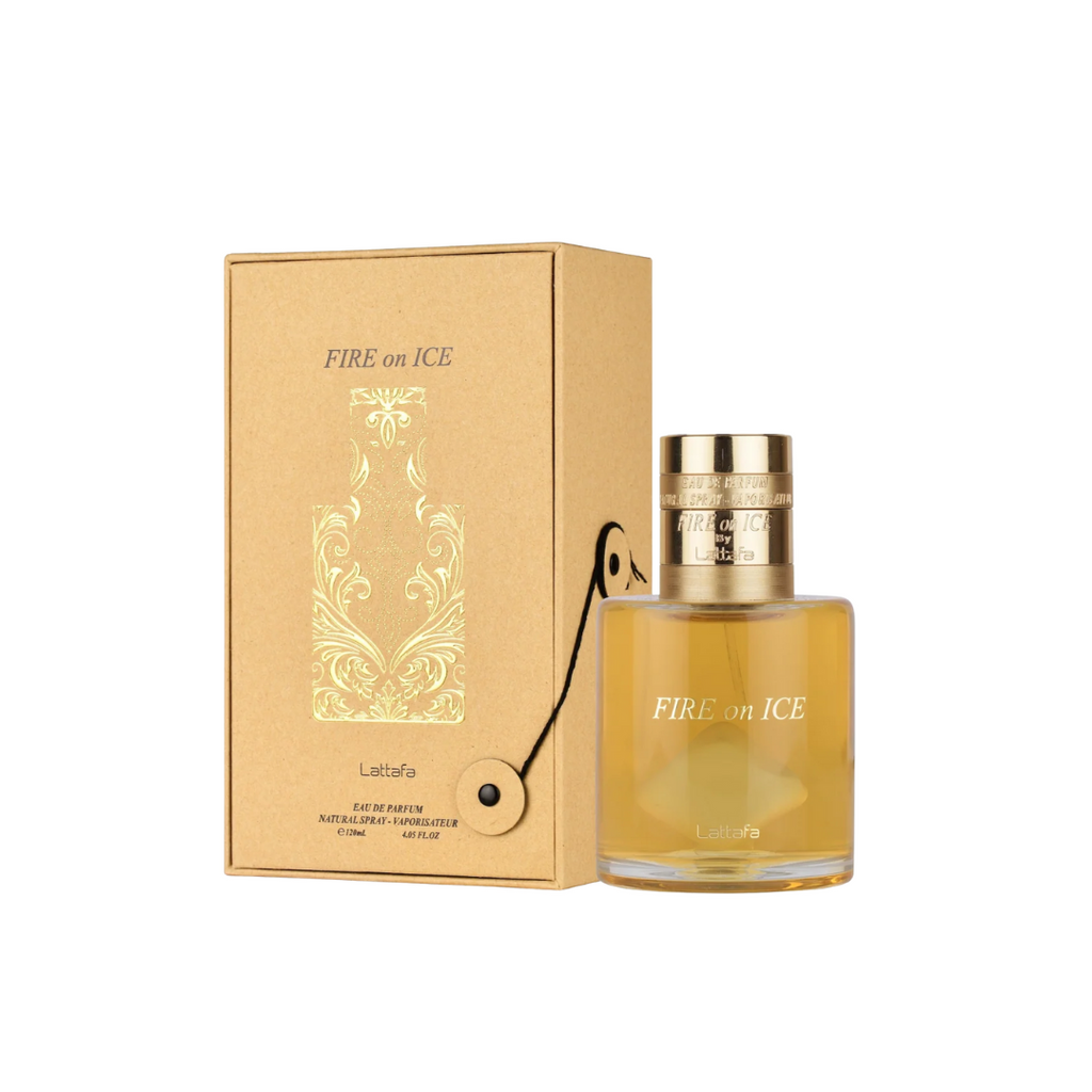 Lattafa Fire On Ice EAU De PARFUM 3.4 oz
