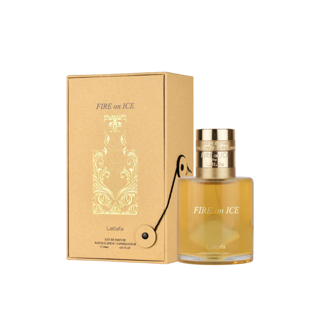 Lattafa Fire On Ice EAU De PARFUM 3.4 oz