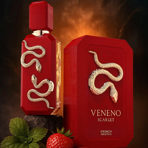 フレンチアベニューヴェネーノスカーレットEDP100ml VENENO Fragance world Veneno Scarlet Unisex EDP 3.4 oz – Oasis Perfumes USA